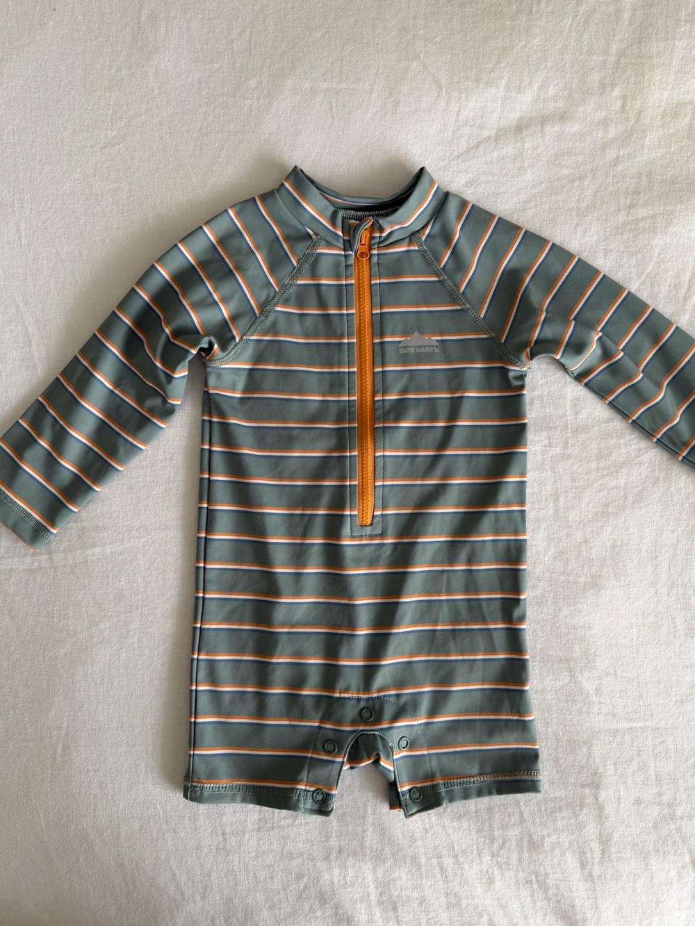 Eddie Bauer Rashguard One Piece Swimsuit - Size 12M